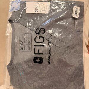 FIGS Catarina Scrub Top Graphite 3XL